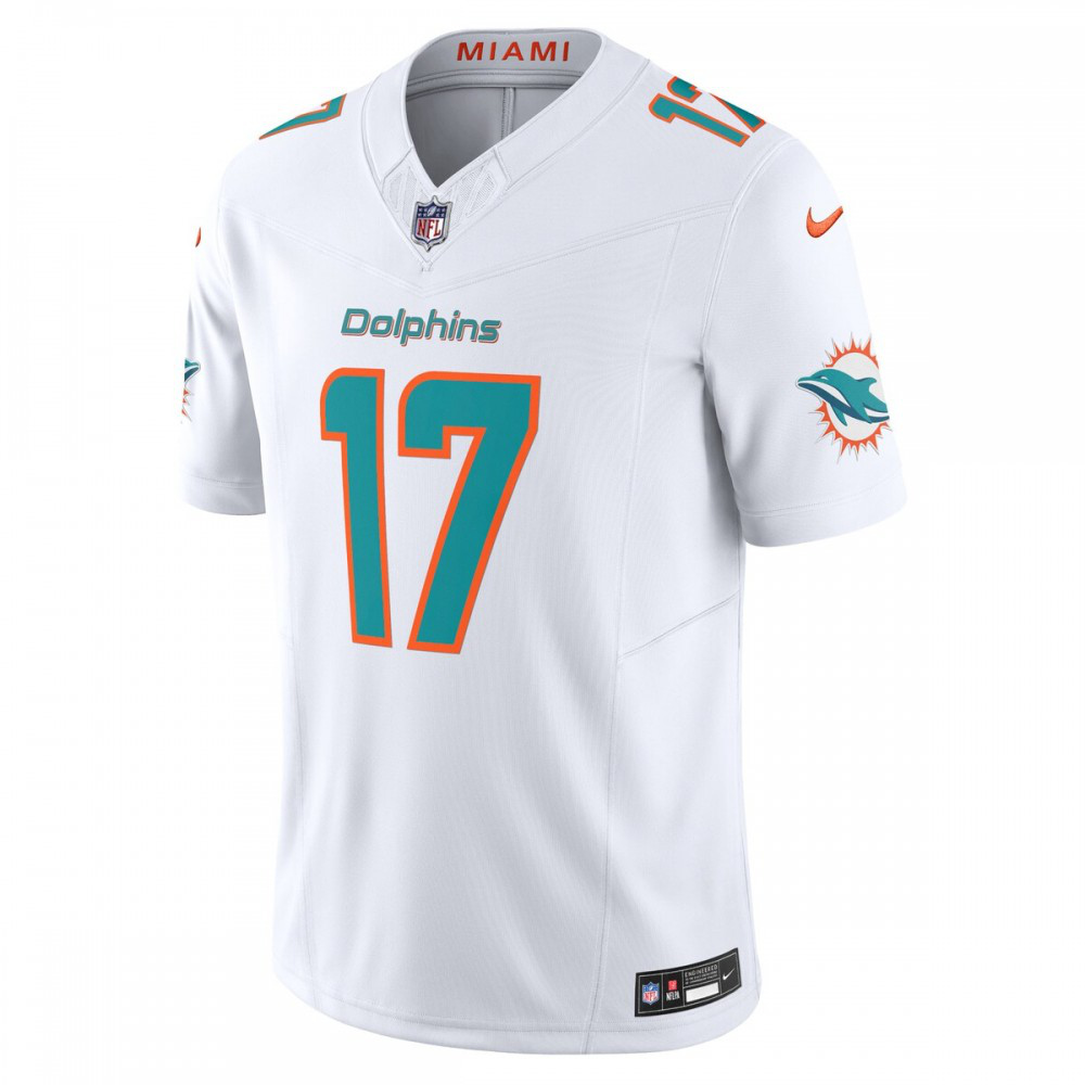 Jaylen Waddle Miami Dolphins Nike Vapor F.U.S.E. Limited Jersey - White-Profan Arena